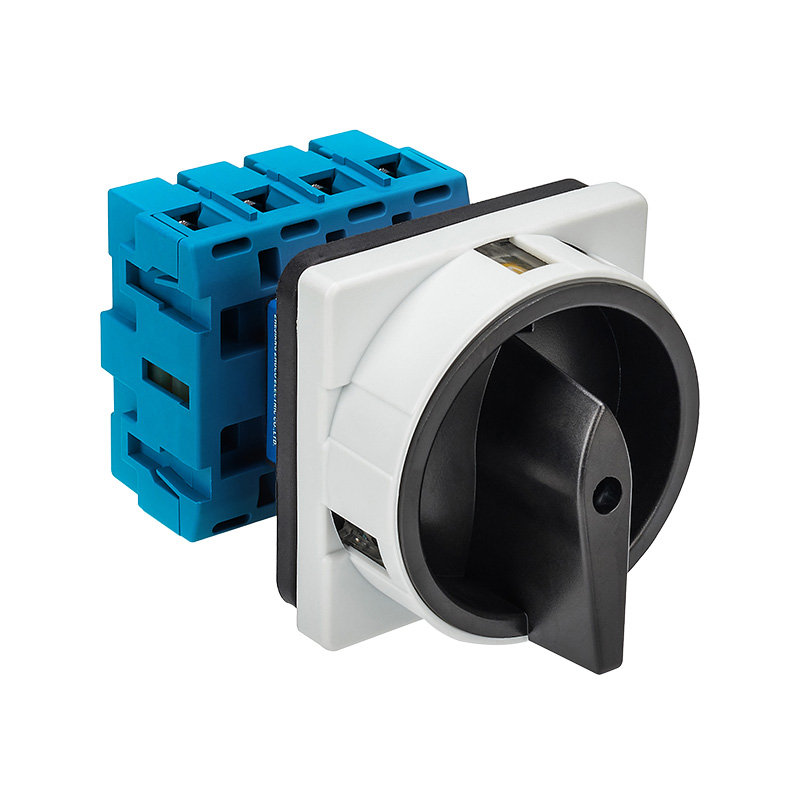 ZHUCO SZD11-25/400010 Gray Black Panel OFF-ON Two-Pitch Three-Phase Four-Wire Load Circuit Breaker with Padlock Panel Mount