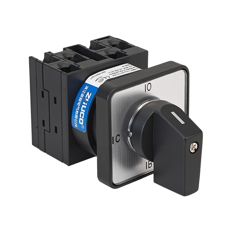 ZHUCO LW42A2-2815/LF406 Two Current Transformers with Zero Position and No Neutral Wire Three-Phase Current Conversion Measuring Cam Switch