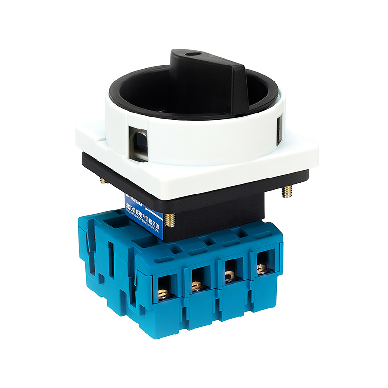 ZHUCO SZD11-25/400010 Gray Black Panel OFF-ON Two-Pitch Three-Phase Four-Wire Load Circuit Breaker with Padlock Panel Mount