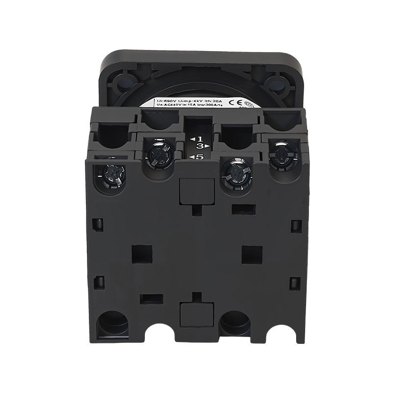 ZHUCO LW42A2-2815/LF406 Two Current Transformers with Zero Position and No Neutral Wire Three-Phase Current Conversion Measuring Cam Switch