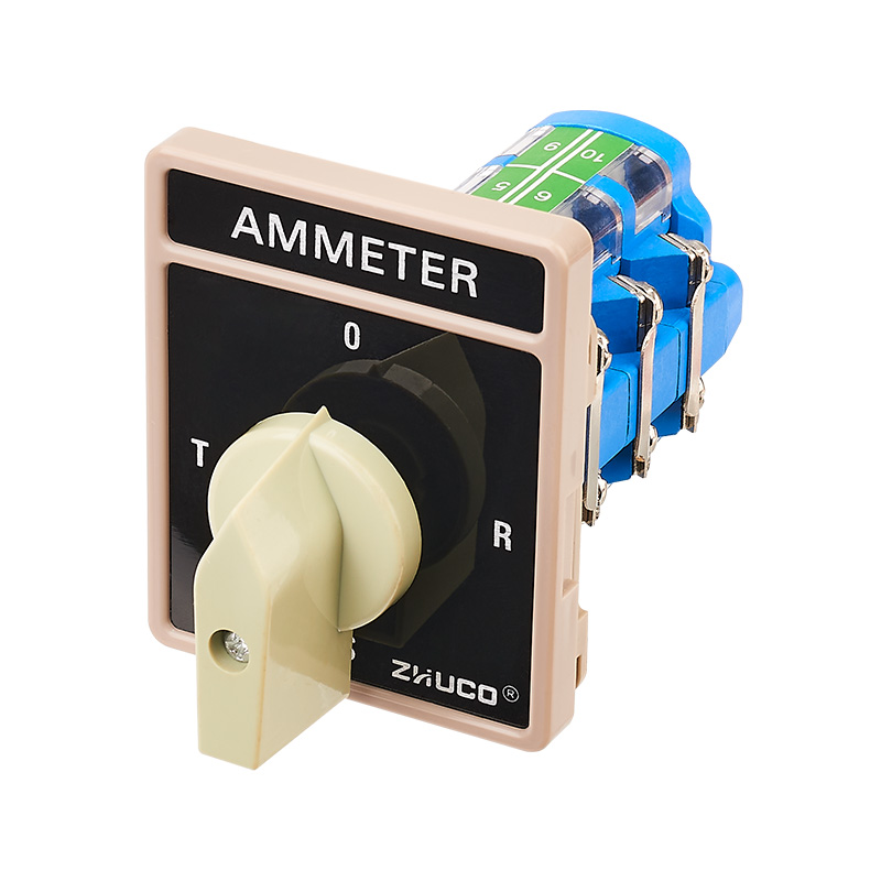 ZHUCO SC-68/3A 0-R-S-T Three-Section Ammeter Phase Switch ZHUCO SC-68/3A 0-R-S-T Three-Section Ammeter Phase Switch