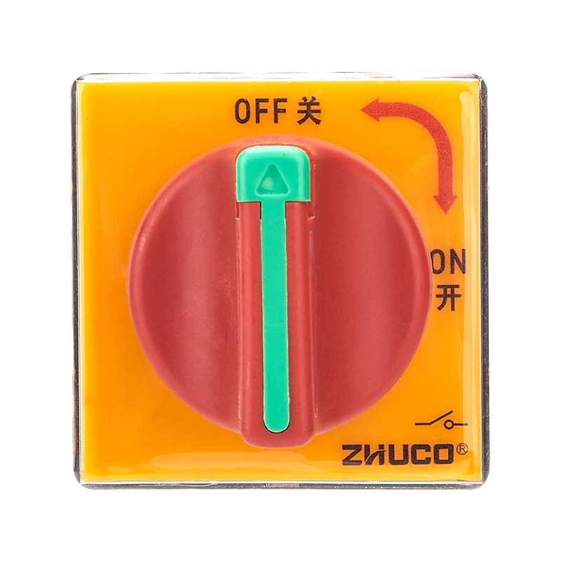 ZHUCO SZD11-32/30001F OFF-ON Two-Phase Three-Phase Three-Wire Load Circuit Breaker with Padlock, Panel Mount