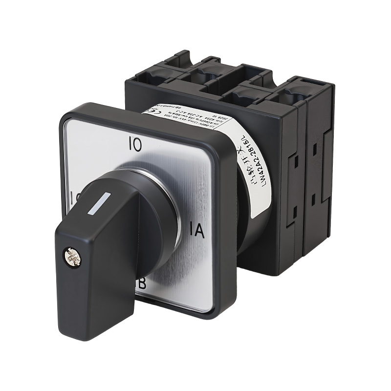 ZHUCO LW42A2-2815/LF406 Two Current Transformers with Zero Position and No Neutral Wire Three-Phase Current Conversion Measuring Cam Switch