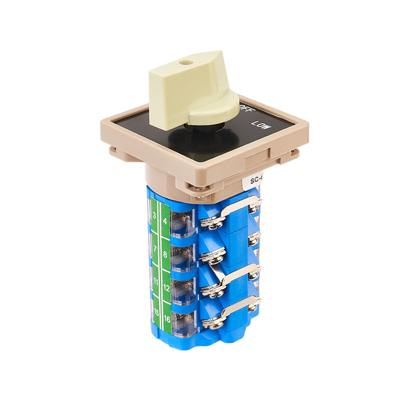 ZHUCO SC-68-B057-4 HI-OFF-LOW Three-Phase Four-Section Shift Switch ZHUCO SC-68-B057-4 HI-OFF-LOW Three-Phase Four-Section Shift Switch