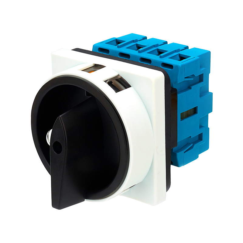 ZHUCO SZD11-25/400010 Gray Black Panel OFF-ON Two-Pitch Three-Phase Four-Wire Load Circuit Breaker with Padlock Panel Mount