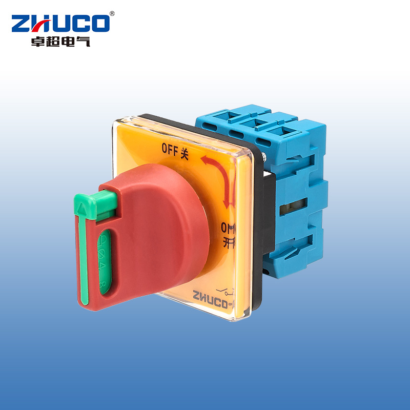 ZHUCO SZD11-32/30001F OFF-ON Two-Phase Three-Phase Three-Wire Load Circuit Breaker with Padlock, Panel Mount