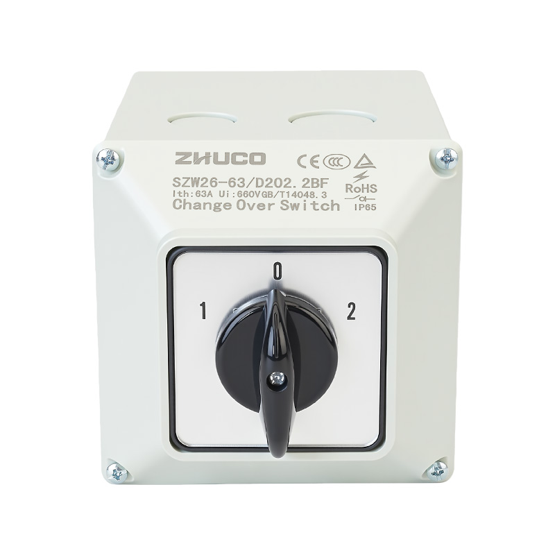 ZHUCO SZW26-63/D202.2BF High Current IP65 Protection Transfer Switch