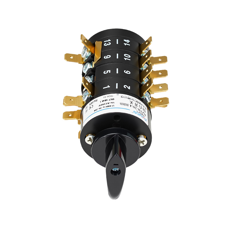 ZHUCO HZ5B-204.BBB 0-1-2-3-4-5-6 7-position 4-section combination switch