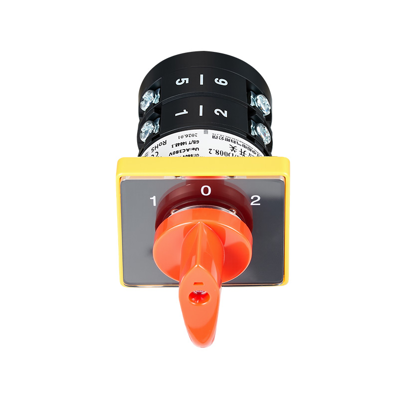 ZHUCO HZ5B-10/D008.2 1-0-2 Three-position, two-section combination switch