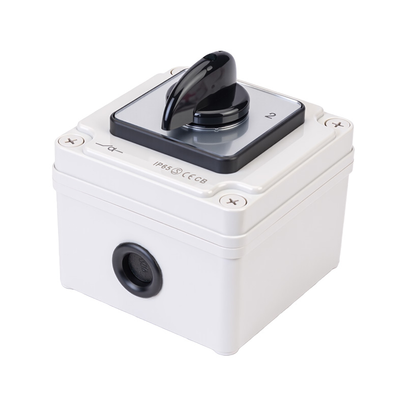 ZHUCO SZW26-32/D303.3EF three-circuit IP65 protected changeover switch