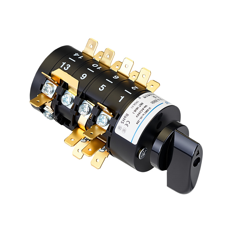 ZHUCO HZ5B-204.BBB 0-1-2-3-4-5-6 7-position 4-section combination switch