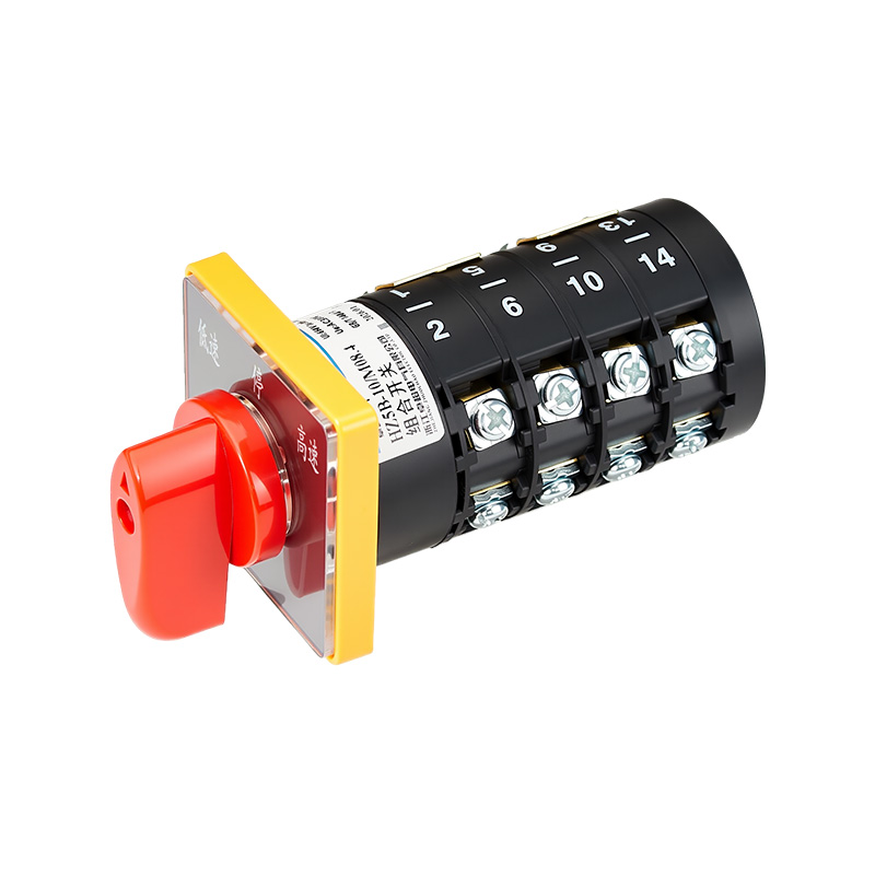 ZHUCO HZ5B-10/M08.4 Fast/slow speed, three-position, four-section combination switch