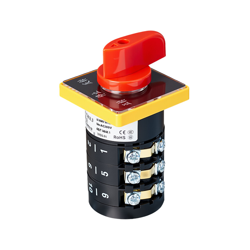 ZHUCO HZ5B-10/D010.3 Forward, stop, reverse, three-position, three-section combination switch