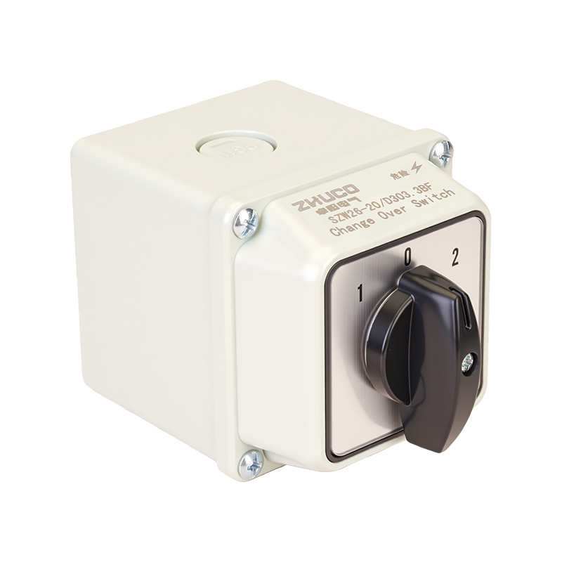 ZHUCO SZW26-20/D303.3BF IP65 protected three-circuit changeover switch