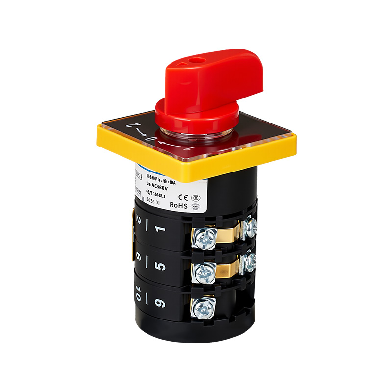 ZHUCO HZ5B-10/B005.3 1-0-2 Three-position, three-section self-resetting combination switch