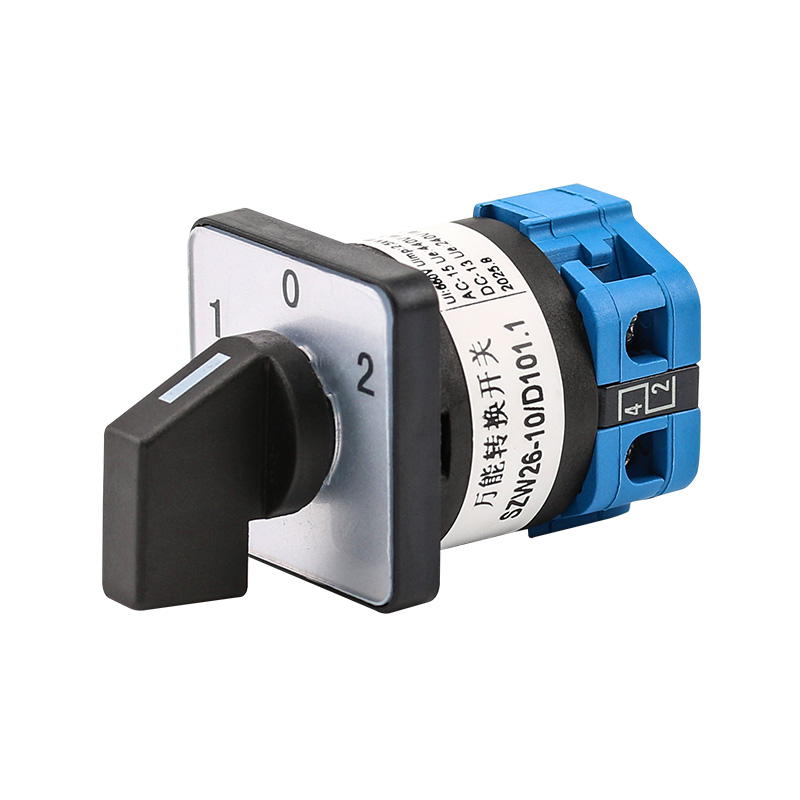 ZHUCO SZW26-10/D101.1 1-0-2 Three-position single-section changeover switch ZHUCO SZW26-10/D101.1 1-0-2 Three-position single-section changeover switch