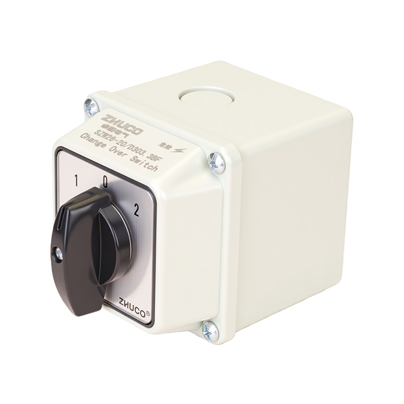 ZHUCO SZW26-20/D303.3BF IP65 protected three-circuit changeover switch