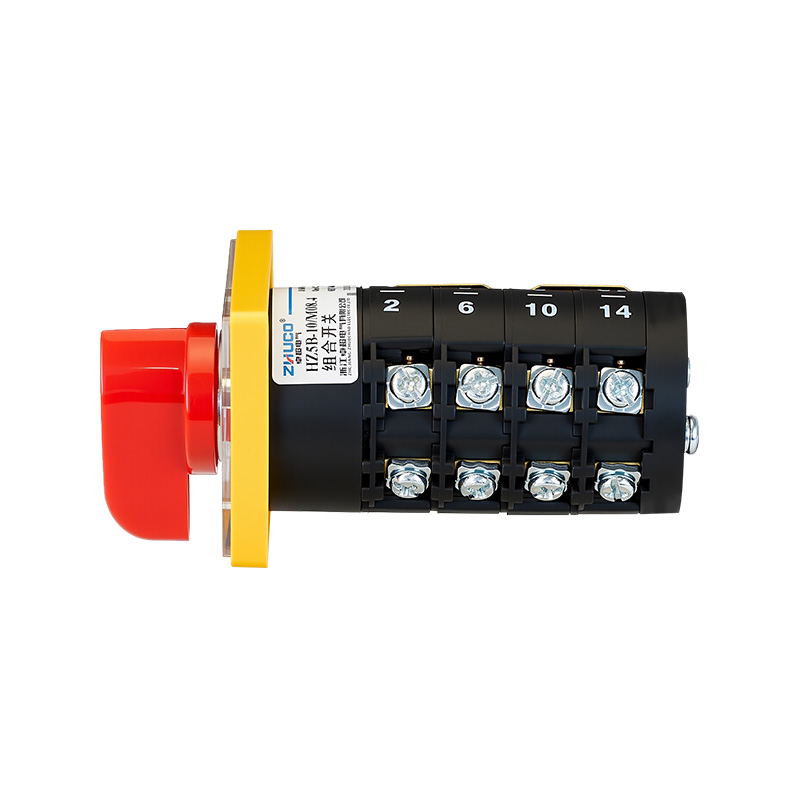 ZHUCO HZ5B-10/M08.4 Fast/slow speed, three-position, four-section combination switch