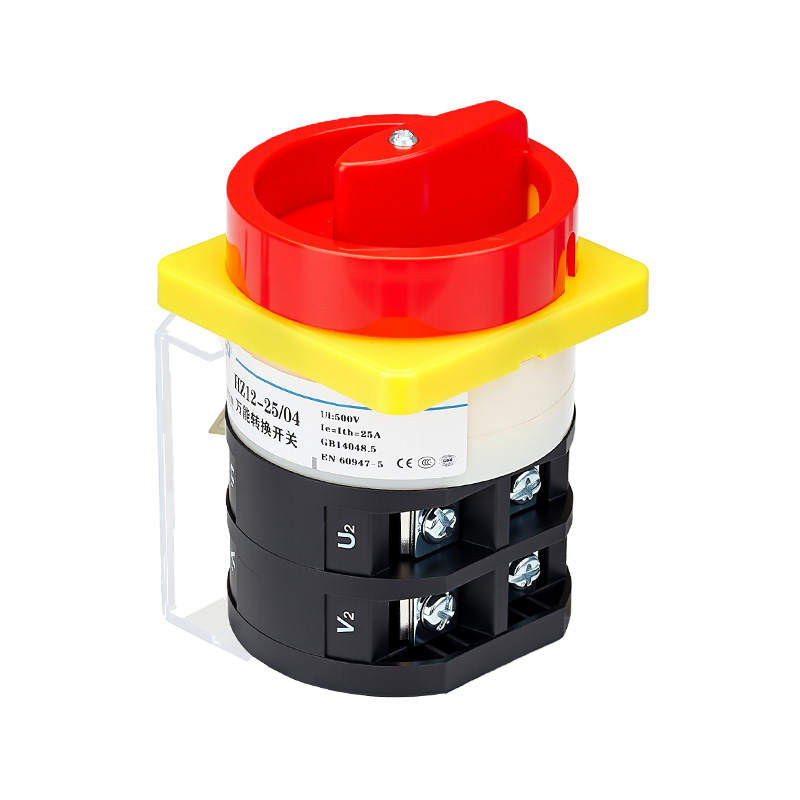 ZHUCO HZ12-25/04 0-1 Two-Position Two-Section Power Cut-Off Changeover Switch ZHUCO HZ12-25/04 0-1 Two-Position Two-Section Power Cut-Off Changeover Switch