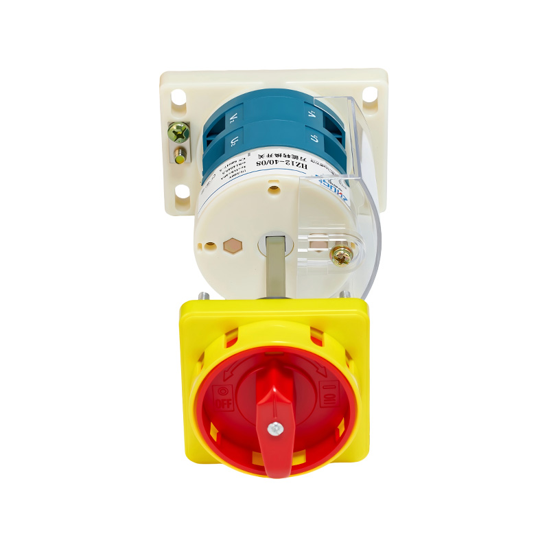 ZHUCO HZ12-40/08 OFFON Two-Position Two-Section Machine Tool/Lathe Electrical Cabinet Interlocking Power Cut-Off Changeover Switch