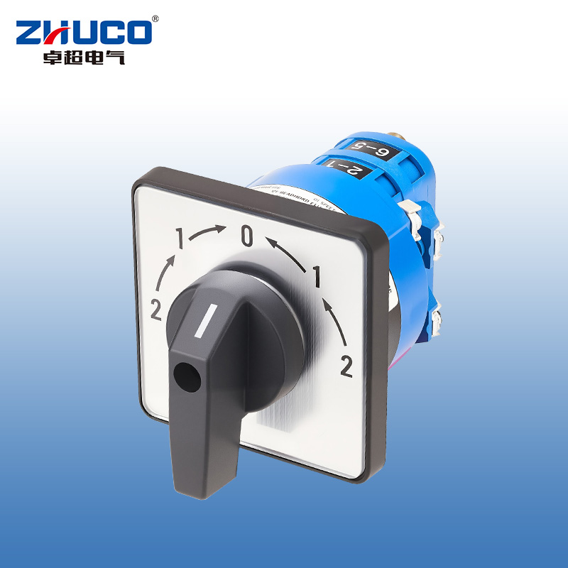 ZHUCO SZW26-16A-B3-11011J.2 Two-section five-position reset type changeover switch