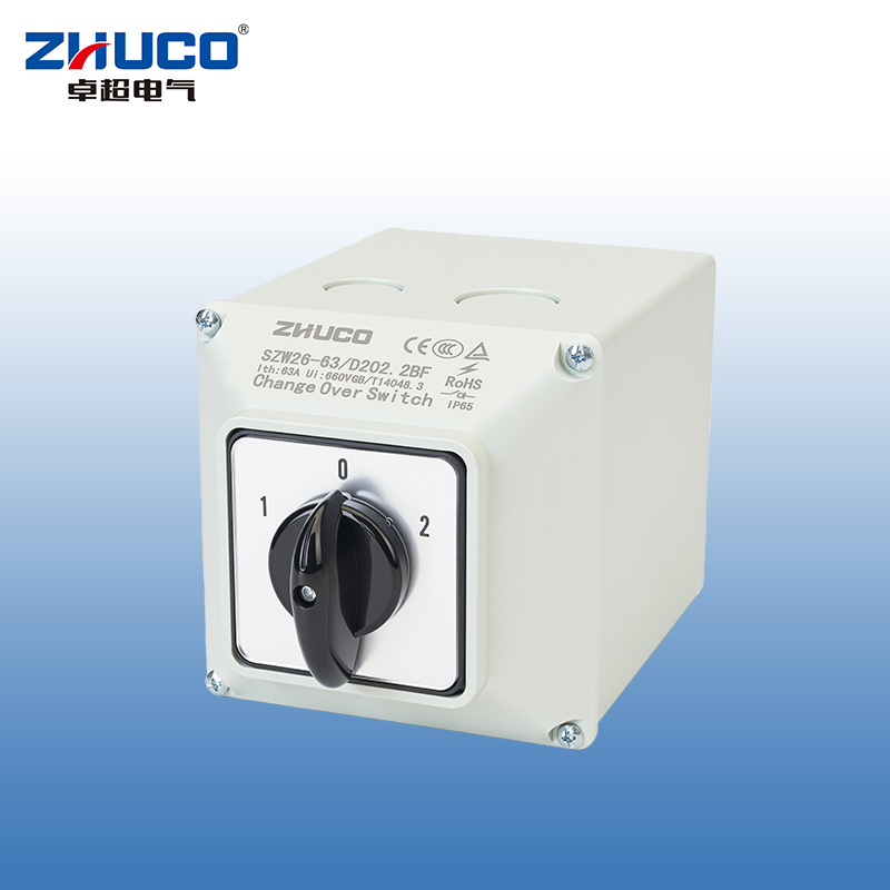 ZHUCO SZW26-63/D202.2BF High Current IP65 Protection Transfer Switch
