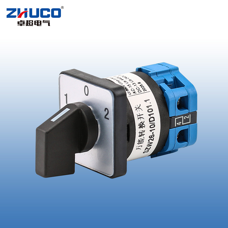 ZHUCO SZW26-10/D101.1 1-0-2 Three-position single-section changeover switch