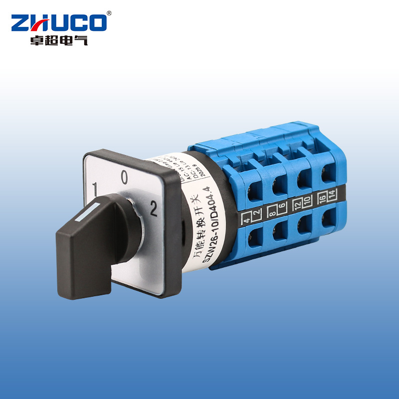 ZHUCO SZW26-10/D404.4 1-0-2 Three-position four-section changeover switch