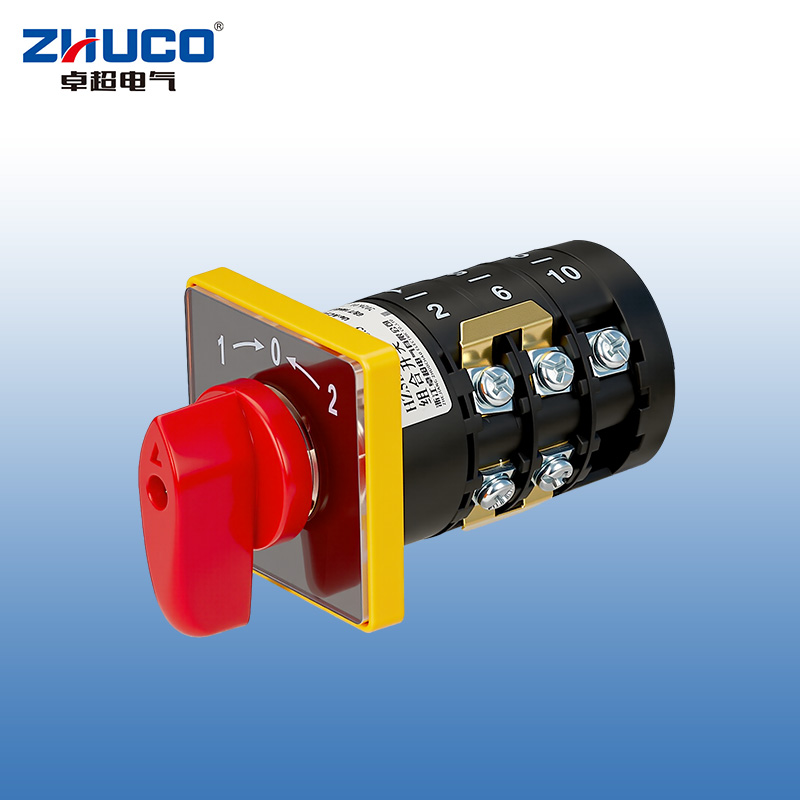 ZHUCO HZ5B-10/B005.3 1-0-2 Three-position, three-section self-resetting combination switch