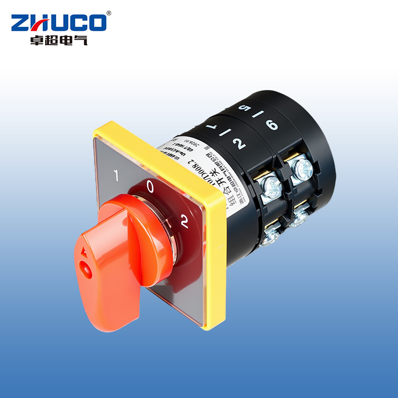 ZHUCO HZ5B-10/D008.2 1-0-2 Three-position, two-section combination switch