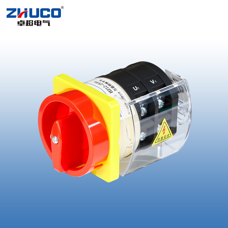 ZHUCO HZ12-25/04 0-1 Two-Position Two-Section Power Cut-Off Changeover Switch