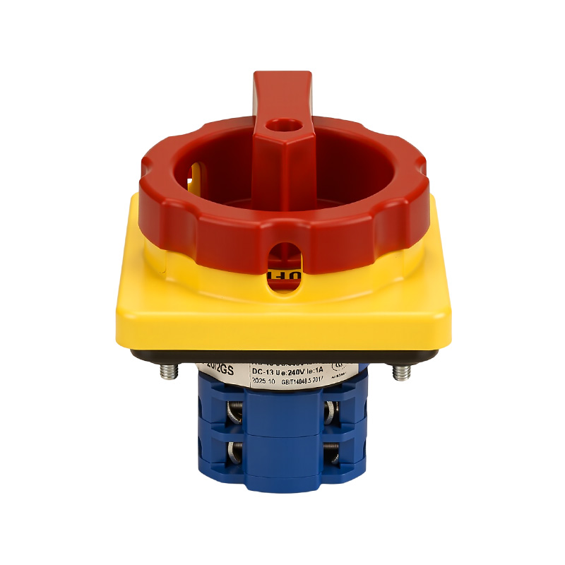 ZHUCO SZW26-20/2GK2 OFF-ON Two-position two-section red and yellow power disconnect switch