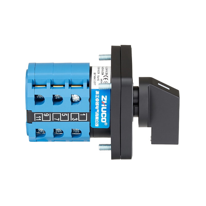 ZHUCO SZW26-20/B303.3 ON-OFF-ON Three-position three-section Self-resetting Changeover Switch