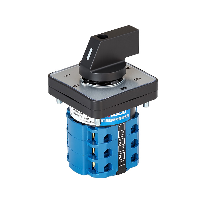 ZHUCO SZW26-20/0-6.3 0-1-2-3-4-5-6 Seven-position three-section changeover switch