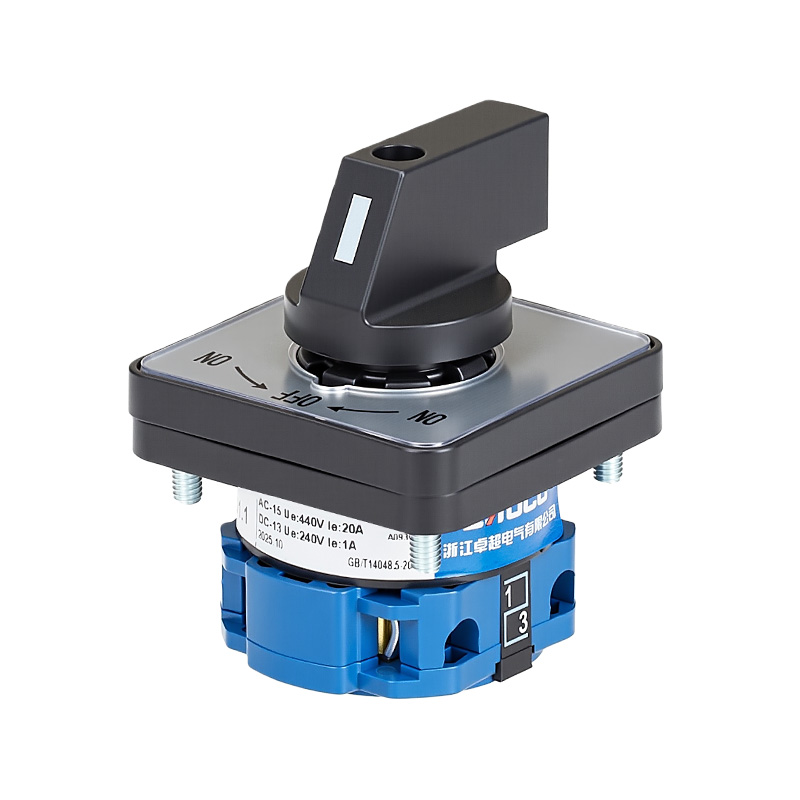 ZHUCO SZW26-20/B101.1 ON-OFF-ON Three-position one-section Self-resetting Changeover Switch