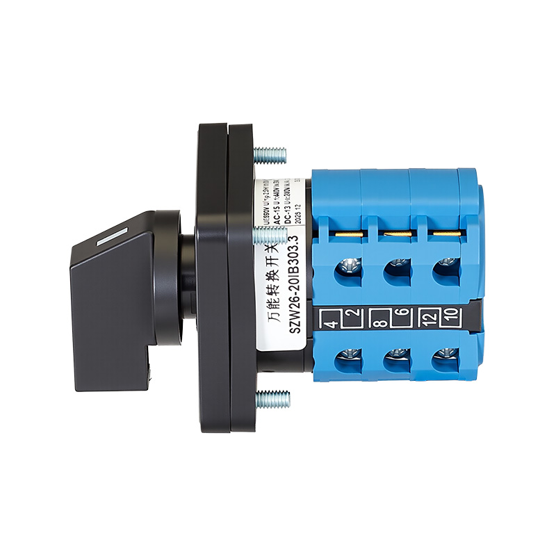 ZHUCO SZW26-20/B303.3 ON-OFF-ON Three-position three-section Self-resetting Changeover Switch