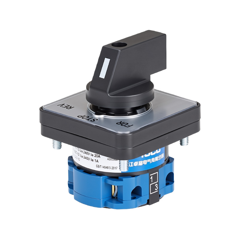 ZHUCO SZW26-20 D101.1 FOR-STOP-REV Three-position one-section Changeover Switch