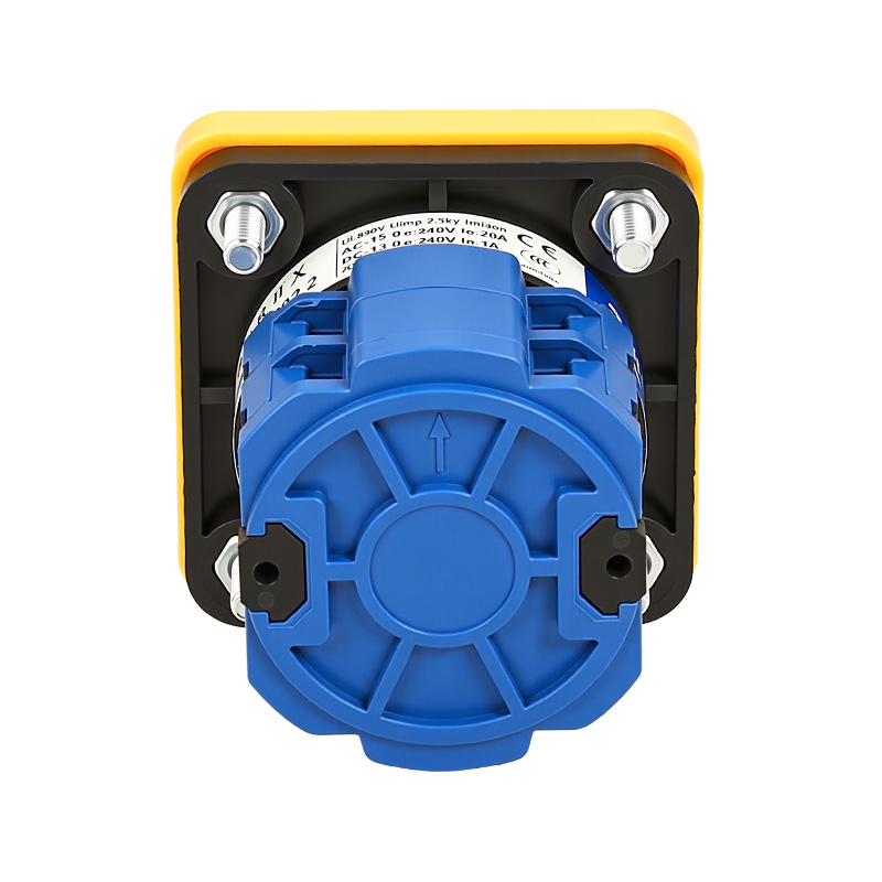 ZHUCO SZW26-20/D202.2 Yellow panel red handle 1-0-2 three-position two-section changeover switch