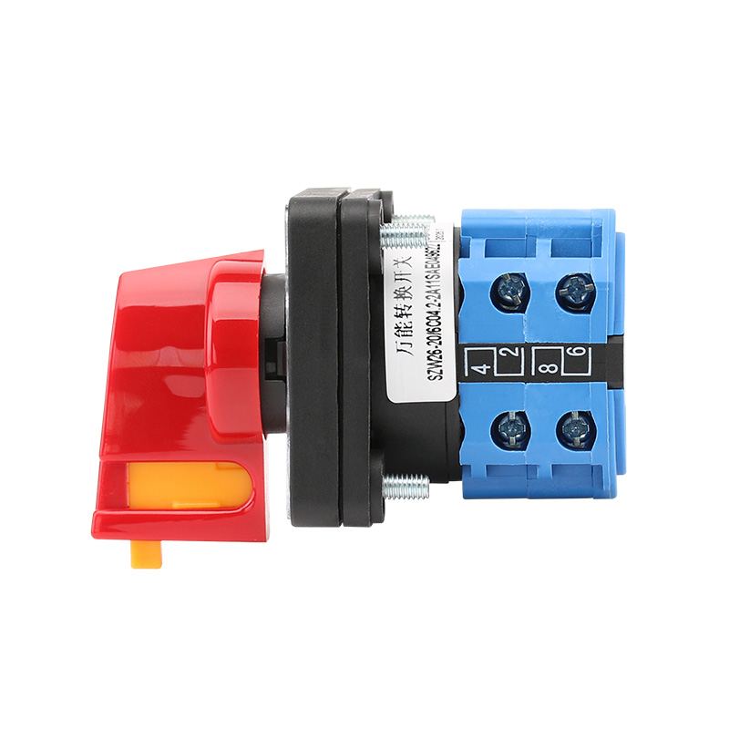 ZHUCO SZW26-20/C04.2-2A11SAE0496220-1F Two-position two-section changeover switch with push-lock