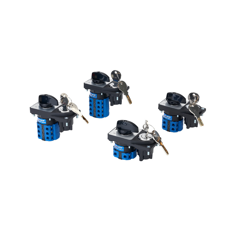 ZHUCO SZW26-20/D101.1YS Three-position single-section changeover switch with electronic lock