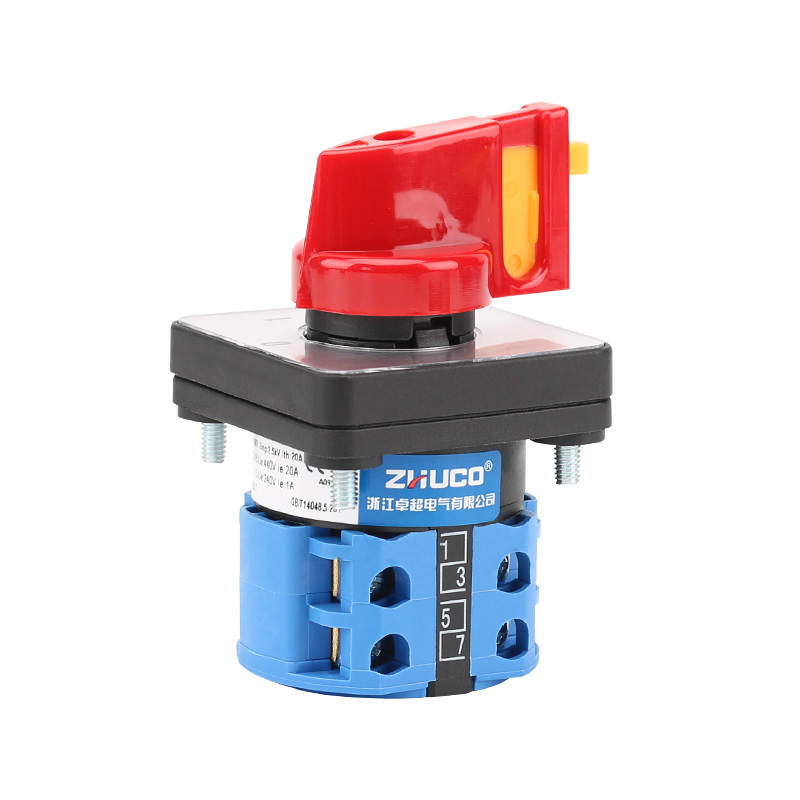 ZHUCO SZW26-20/C04.2-2A11SAE0496220-1F Two-position two-section changeover switch with push-lock