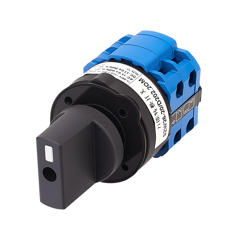 ZHUCO SZW26-20/D202.2OM 1-0-2 Three-position two-section dual-mount changeover switch ZHUCO SZW26-20/D202.2OM 1-0-2 Three-position two-section dual-mount changeover switch