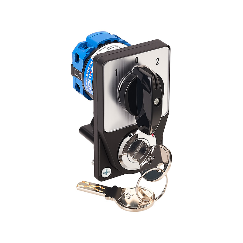 ZHUCO SZW26-20/D101.1YS Three-position single-section changeover switch with electronic lock