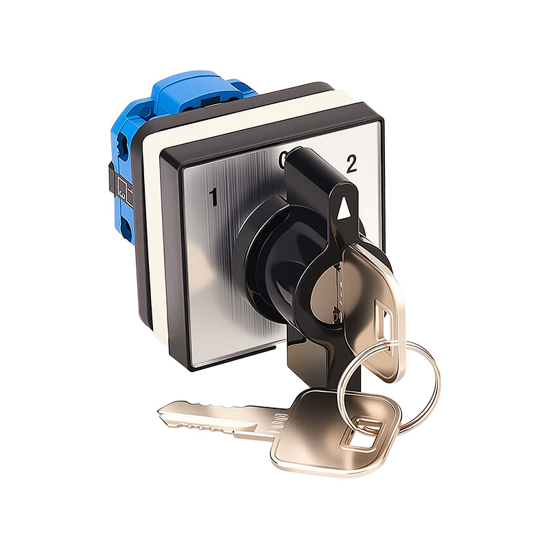 ZHUCO SZW26-20 D101.1Y Three-position one-section with Lock Four-hole Mount Changeover Switch ZHUCO SZW26-20 D101.1Y Three-position one-section with Lock Four-hole Mount Changeover Switch