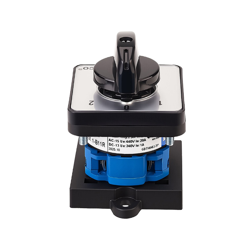 ZHUCO SZW26-20/D101.1-B11R 1-0-2 Three-position one-section Rail Mount Changeover Switch