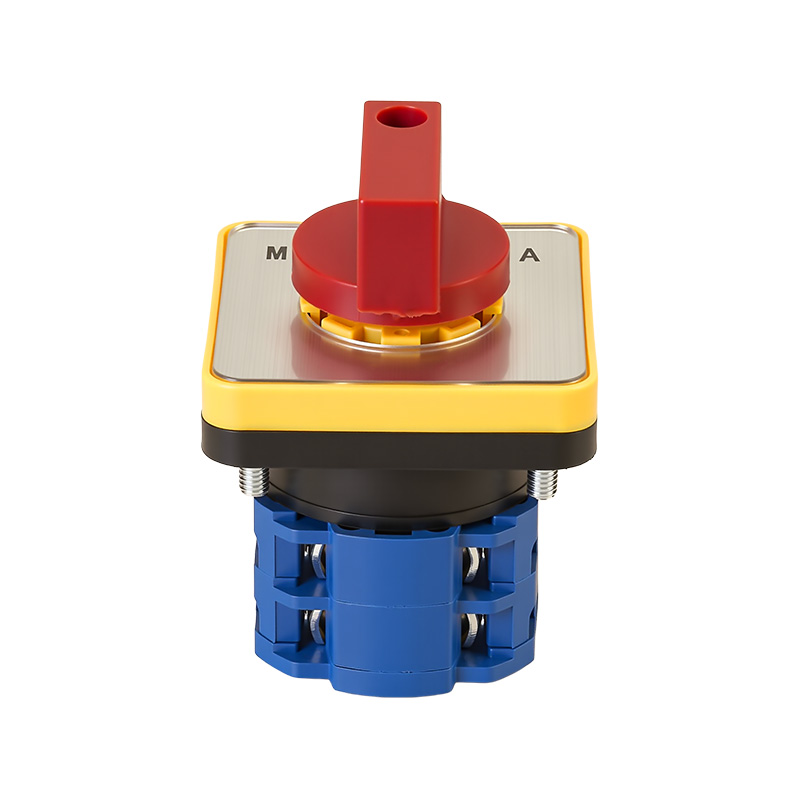 ZHUCO SZW26-20D/202.2 Silver panel red handle 1-0-2 three-position two-section changeover switch