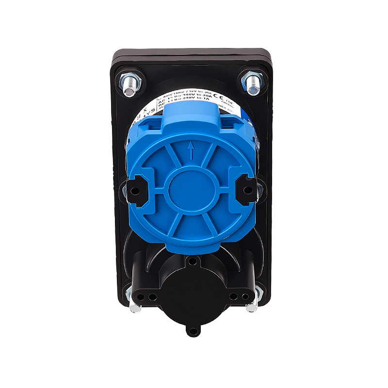 ZHUCO SZW26-20/D101.1YS Three-position single-section changeover switch with electronic lock