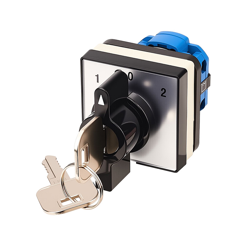 ZHUCO SZW26-20 D101.1Y Three-position one-section with Lock Four-hole Mount Changeover Switch ZHUCO SZW26-20 D101.1Y Three-position one-section with Lock Four-hole Mount Changeover Switch