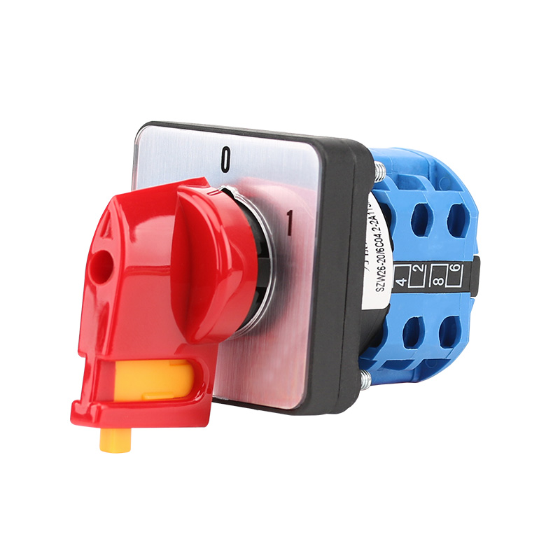 ZHUCO SZW26-20/C04.2-2A11SAE0496220-1F Two-position two-section changeover switch with push-lock