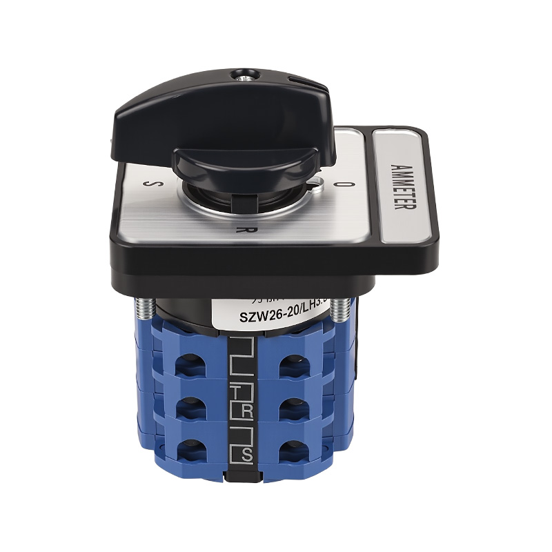 ZHUCO SZW26-20/LH3.3 Round Long Panel 0-R-S-T Three-Position Three-Channel Current Changeover Switch ZHUCO SZW26-20/LH3.3 Round Long Panel 0-R-S-T Three-Position Three-Channel Current Changeover Switch